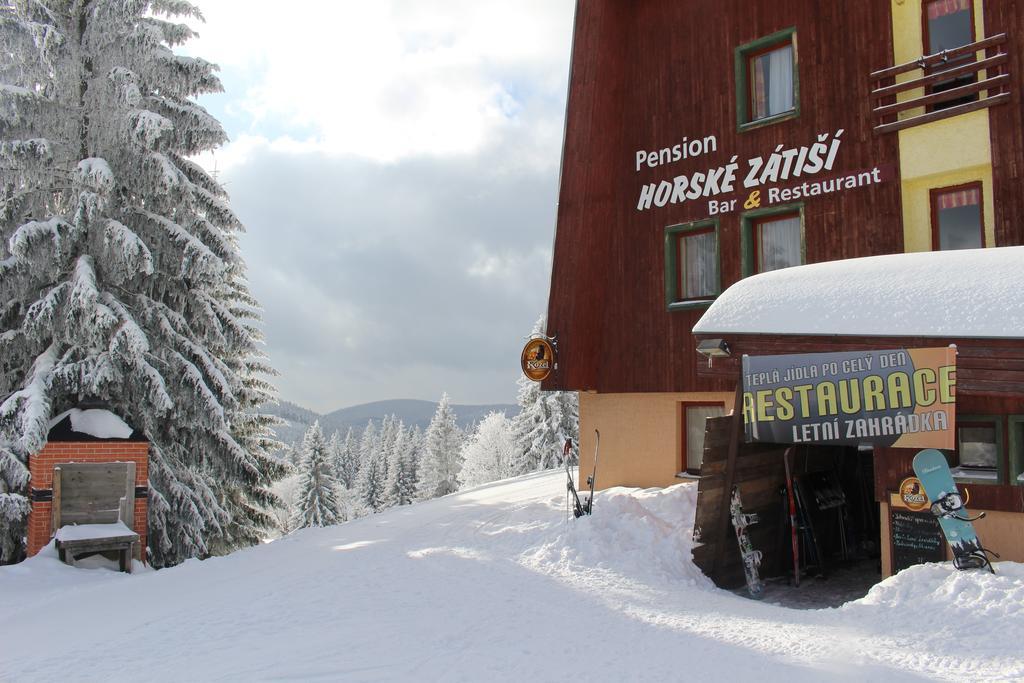 Pension Horske Zatisi Horní Mísečky Exterior foto
